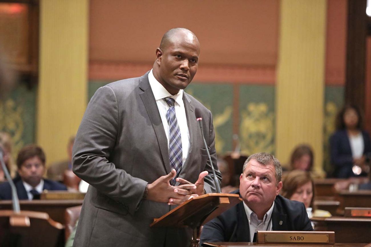 New Michigan House Speaker Joe Tate Democrats will seek consensus